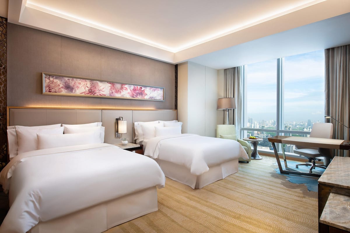 Literie de qualité supérieure, couette en duvet d'oie, minibar