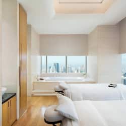 Phòng trị liệu đôi, phòng tắm hơi, bồn tắm thủy lực, phòng xông hơi