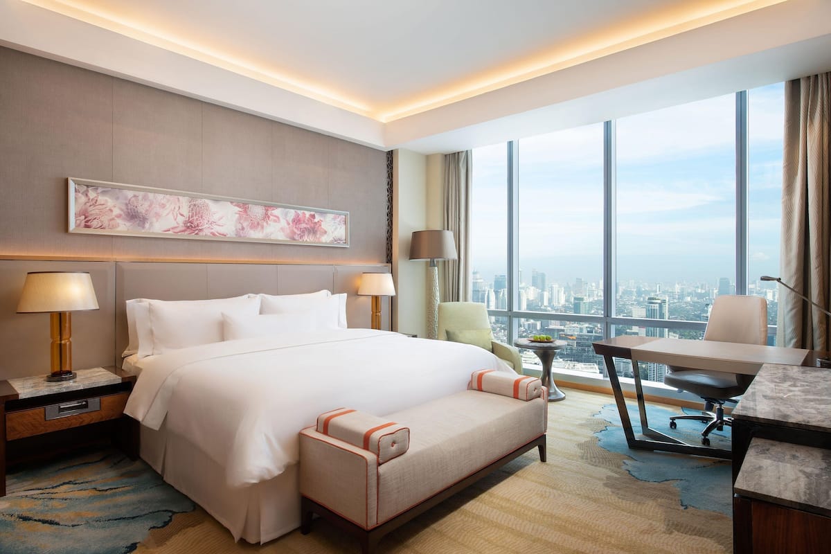 Literie de qualité supérieure, couette en duvet d'oie, minibar