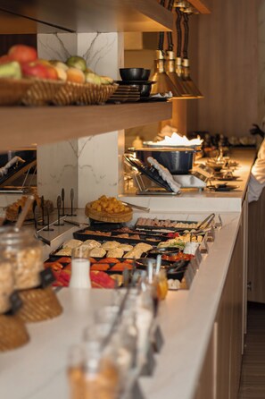 Frokostbuffé er inkludert hver dag