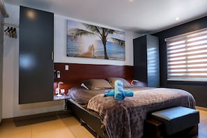 아파트, 침실 2개 | 미니바, 객실 내 금고, 방음 설비, 다리미/다리미판