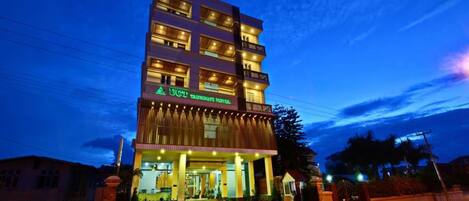 Fassade der Unterkunft