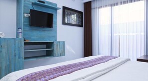 Habitación estándar, 1 cama matrimonial | Minibar, caja de seguridad en la habitación, escritorio y wifi gratis 