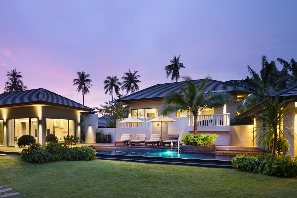 Grand Pool Villa | บริเวณภายนอก
