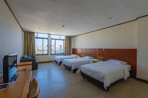 In-room safe, desk, blackout curtains, free WiFi - Nan Fang Da Sha Hotel (Guangzhou)