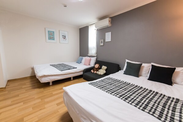 Family Room, Private Bathroom | Iron/ironing board, free WiFi, bed sheets - The Blossom Yeonnam Guesthouse (Seoul)