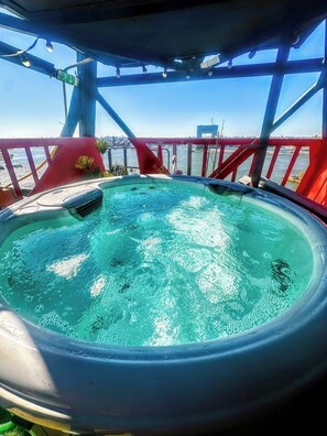 อ่างสปากลางแจ้ง