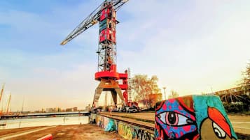 1 sovrum, egyptiska bomullslakan och sängtillbehör av högsta kvalitet