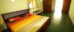 Standard Double Room, Partial Sea View, Garden Area | Premium bedding, in-room safe, iron/ironing board, free WiFi