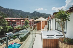 Superior Loft, 2 Bedrooms, Jetted Tub, Annex Building | 1 bedroom, premium bedding, soundproofing, bed sheets - Grand Aquarium (Marmaris)