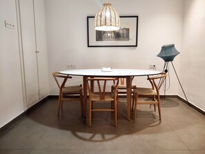 Apartament, 1 dormitori, planta baixa | Menjador