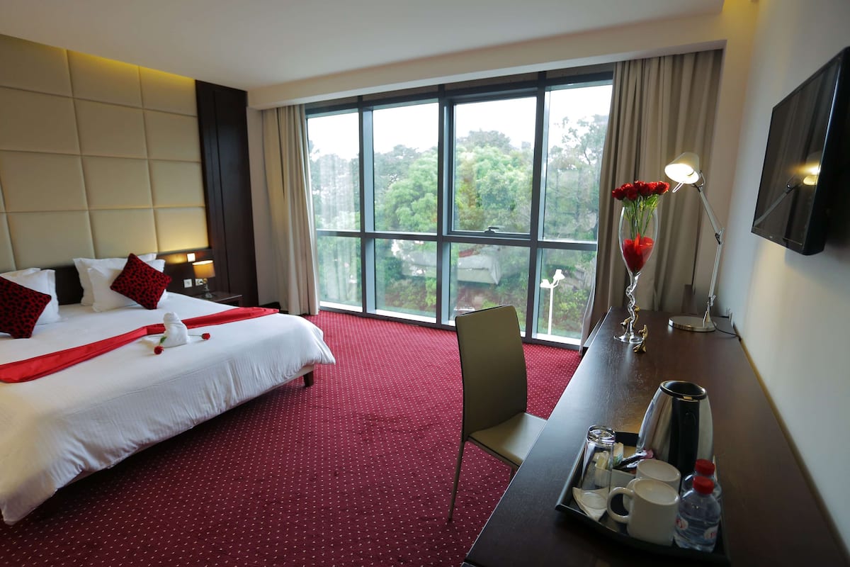 standard room | 1 bedroom, premium bedding, minibar, desk