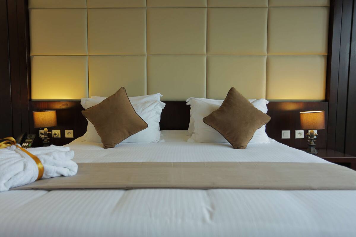 diplomatic suite  | 1 bedroom, premium bedding, minibar, desk
