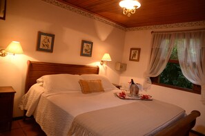 Chalé (Master) | 1 quarto, frigobar, cofres nos quartos, individualmente decorados