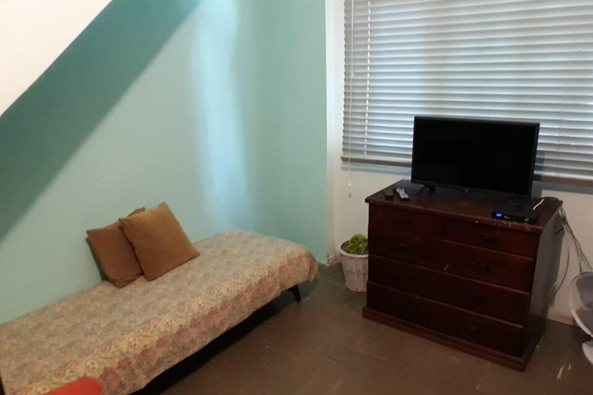 1 bedroom, blackout curtains, iron/ironing board, free WiFi