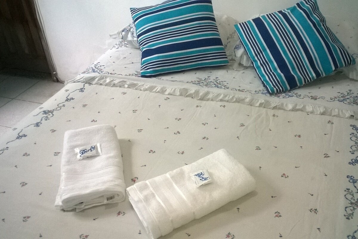 1 bedroom, blackout curtains, iron/ironing board, free WiFi