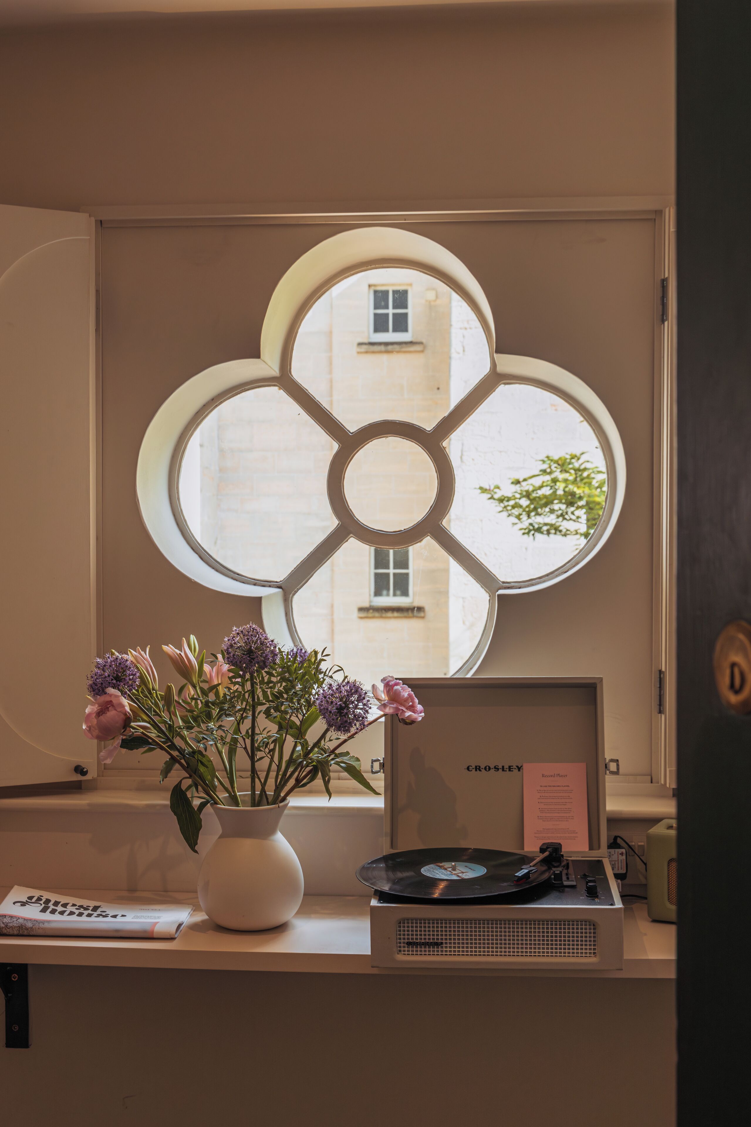 coach house guest room | city view