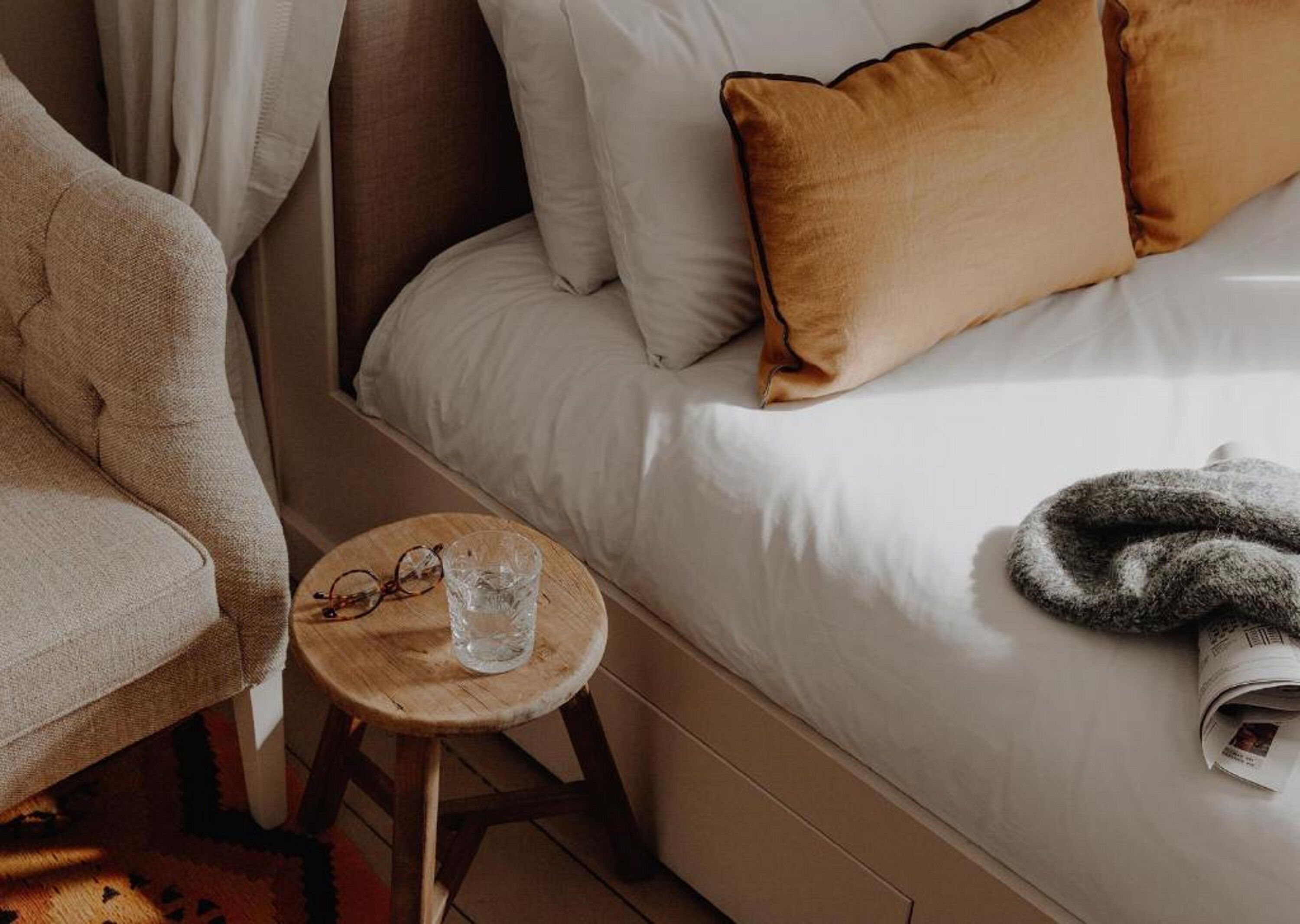 Draps en coton égyptien, décoration personnalisée