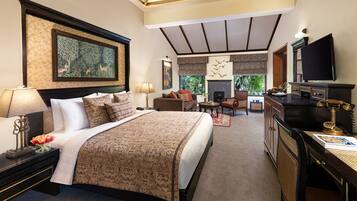 Casa de campo, 1 cama King size, vista al jardín (Resort) | Ropa de cama de alta calidad y minibar