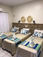 標準單人房, 2 張單人床 | 浴室 | 淋浴設備、免費梳洗用品、風筒、番梘