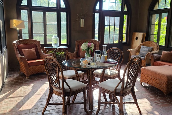 Premium Suite, 1 King Bed, River View | Terrace/patio