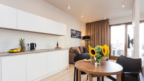 Studio, 2 enkeltsenger | Spiseområde på rommet