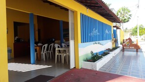 Entrée de l’hébergement