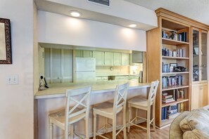 Condo, 3 Bedrooms | Interior - Oceanfront Condo with Spacious Patio and Private Walkway to the Beach by RedAwning (Fernandina Beach)