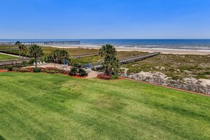 Condo, 2 Bedrooms | Property grounds - Ocean View Condo, Easy Acces to the Pool and Private Walkway to the Beach by RedAwning (Fernandina Beach)