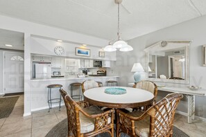 Condo, 2 Bedrooms | Dining - Ocean View Condo, Easy Acces to the Pool and Private Walkway to the Beach by RedAwning (Fernandina Beach)