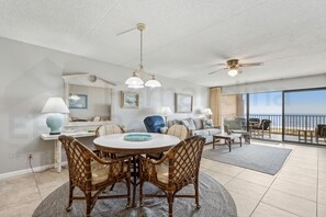Condo, 2 Bedrooms | Dining - Ocean View Condo, Easy Acces to the Pool and Private Walkway to the Beach by RedAwning (Fernandina Beach)