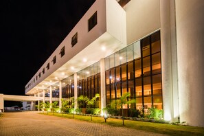 Front of property - evening/night