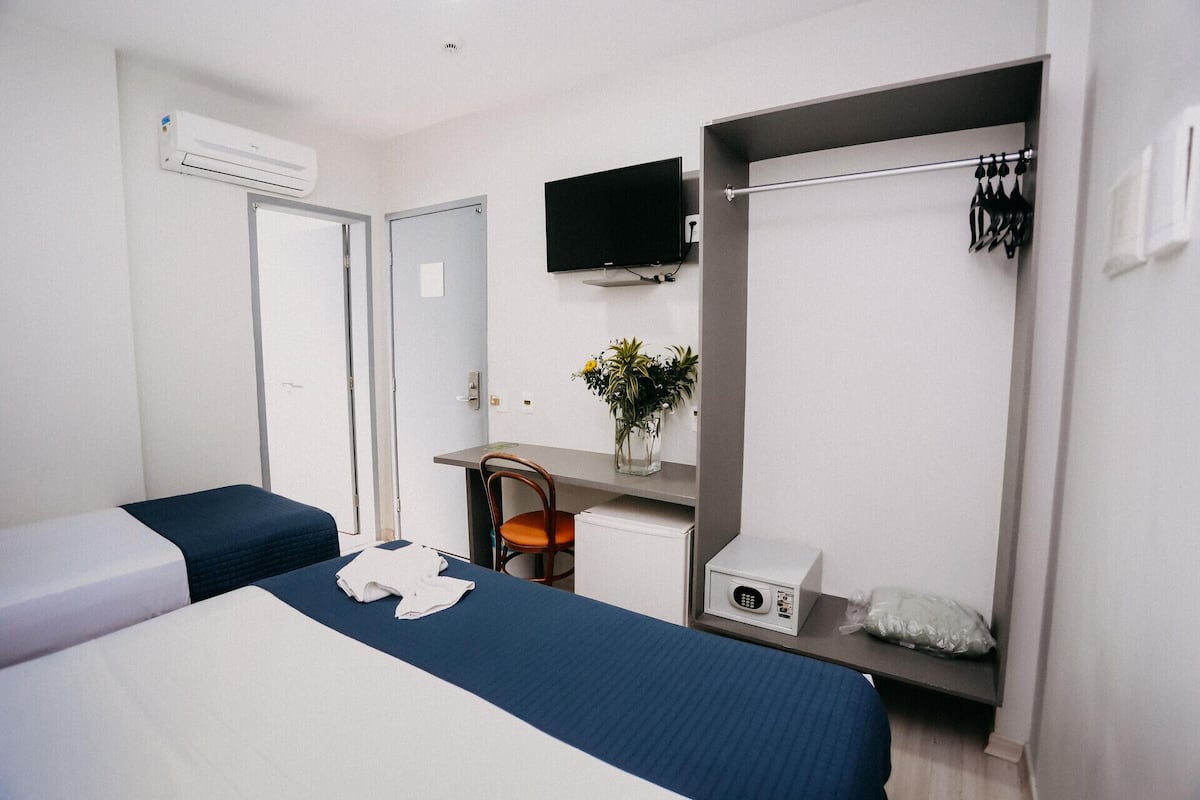 Minibar, in-room safe, desk, blackout curtains