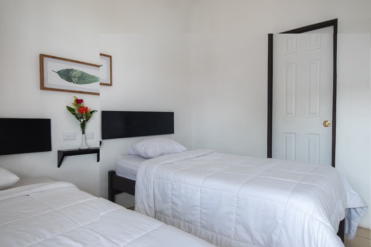 Iron/ironing board, free WiFi, bed sheets