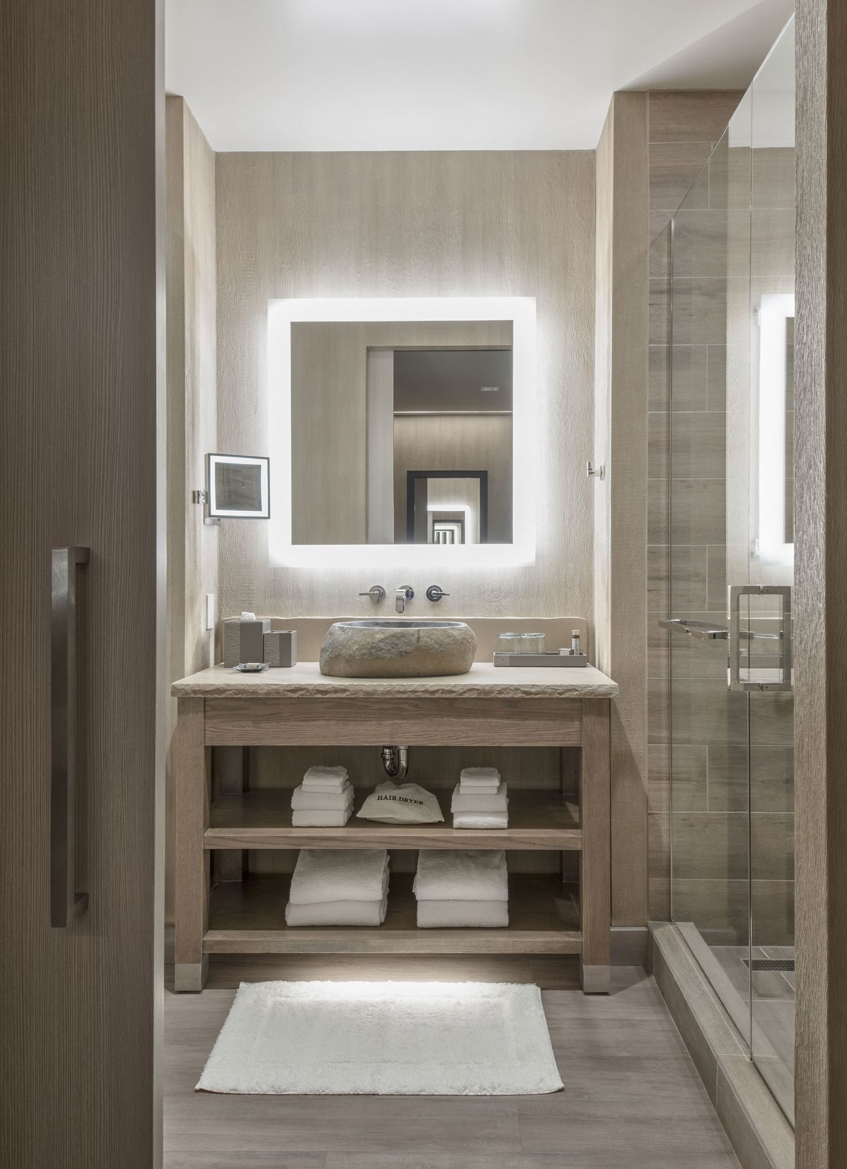 Bathroom | Shower, rainfall showerhead, free toiletries, hair dryer