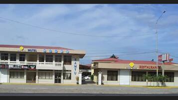 Voorkant van accommodatie