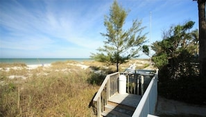 Condo, 2 Bedrooms, Balcony, Ocean View (Hamilton House 206) | Beach | On the beach, sun-loungers, beach towels