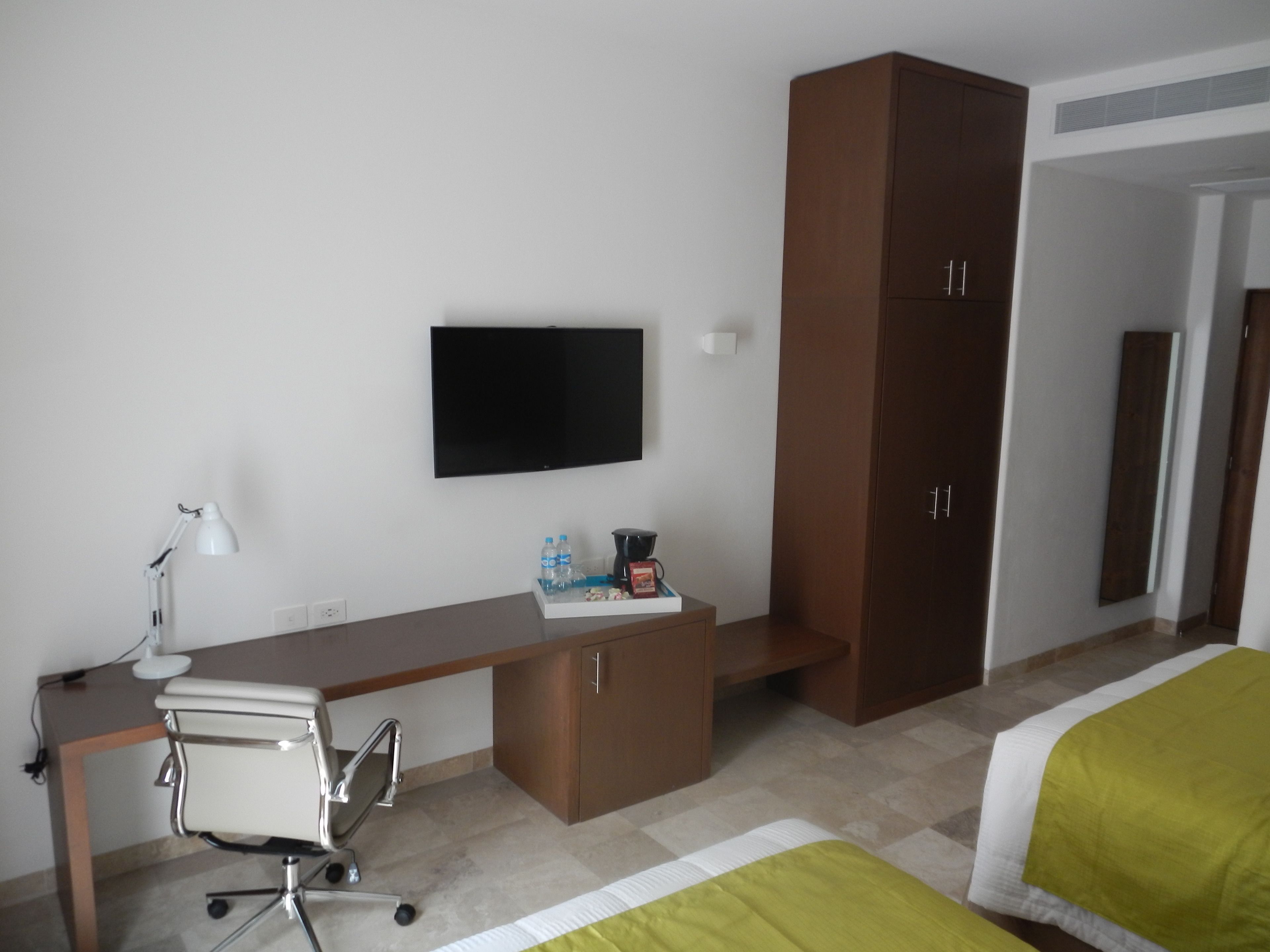 standard room, 2 double beds | coffee and/or coffee maker