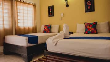 Iron/ironing board, bed sheets