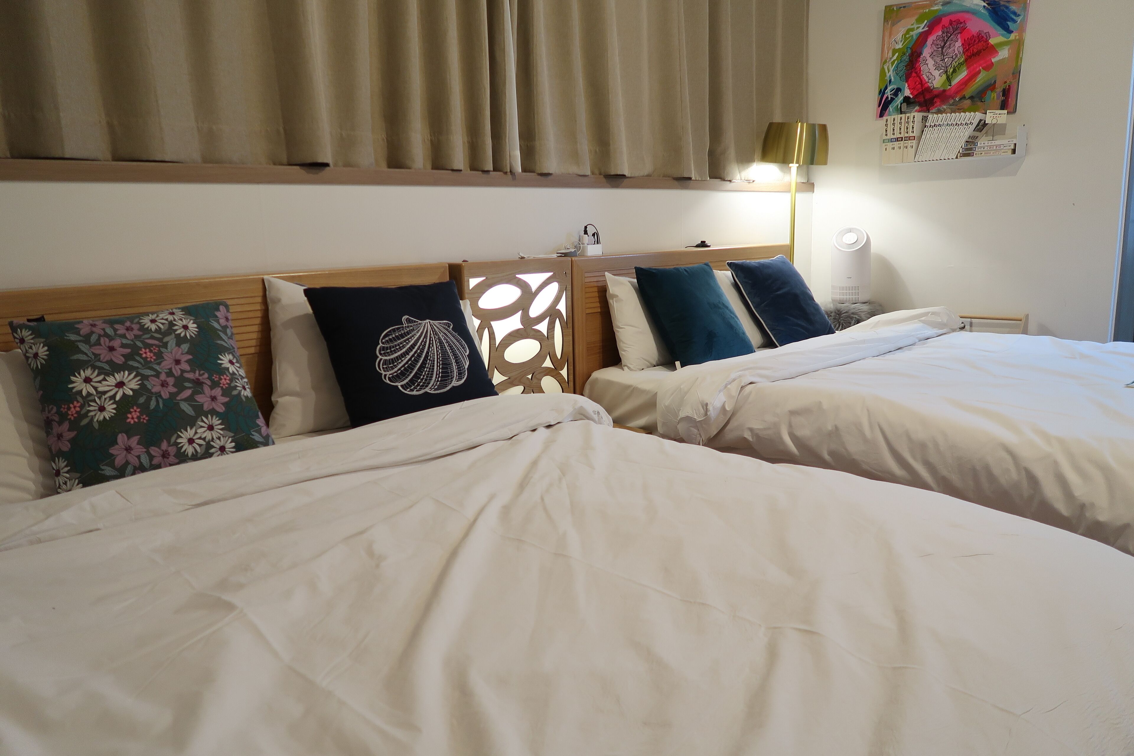 Premium Quadruple Room, 1 Bedroom, Kitchenette, Hill View | Premium bedding, blackout drapes, soundproofing, free WiFi