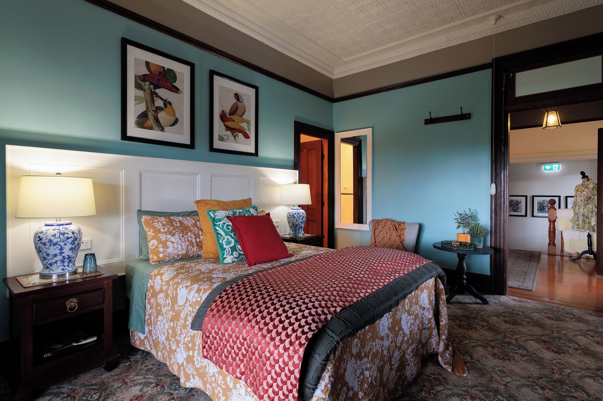 Premium bedding, individually decorated, individually furnished