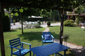 Blick von der Unterkunft