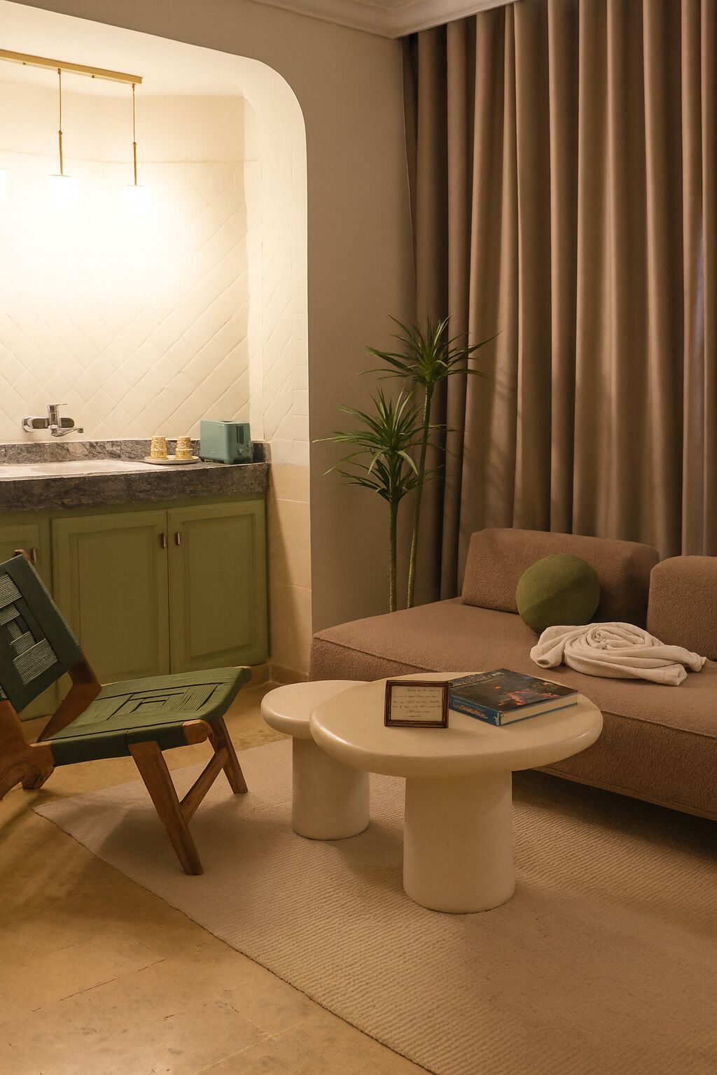 Appartement Économique, 1 chambre | Coin séjour