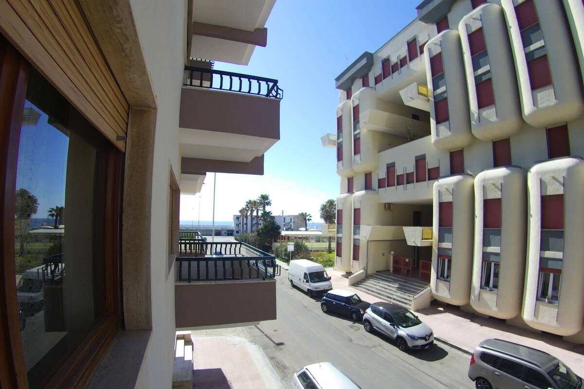 Appartement, 2 slaapkamers, uitzicht op zee (Via Rosmini 8) | Uitzicht vanaf balkon