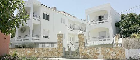 Voorkant van accommodatie