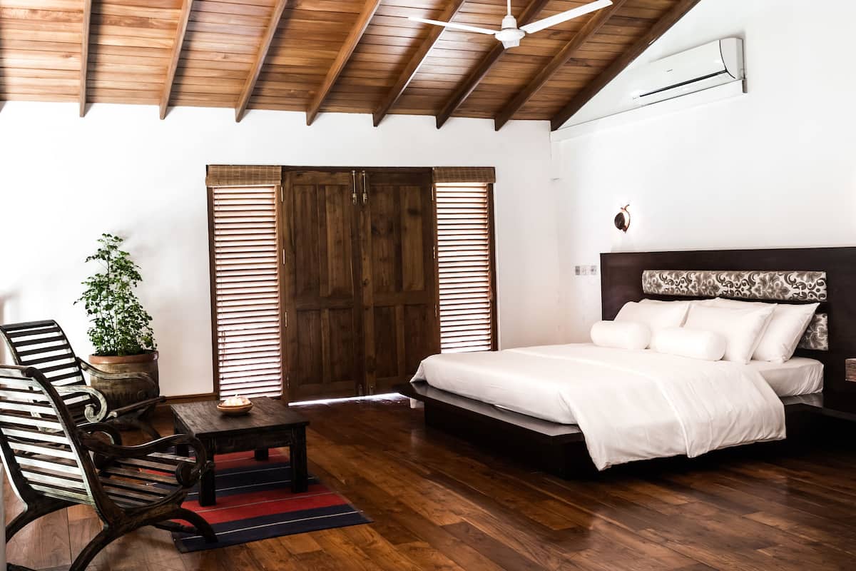 deluxe family suite with pool view | 1 bedroom, egyptian cotton sheets, premium bedding, down duvets