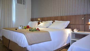 Minibar, caja de seguridad en la habitación, escritorio y wifi gratis