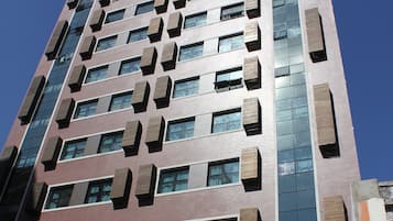 Fassade der Unterkunft