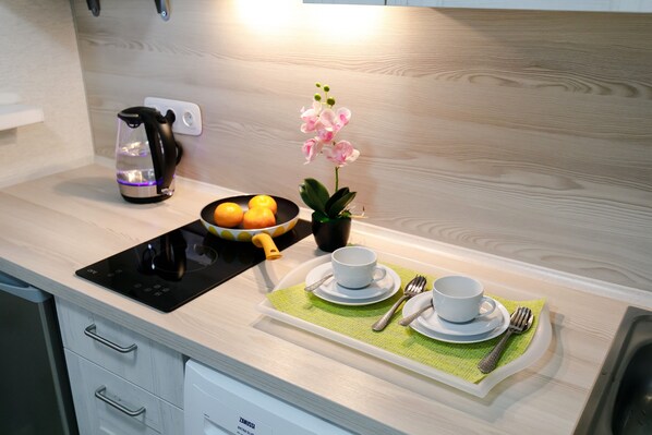 Studio Standar, dapur kecil (n°9) | Fasilitas kamar