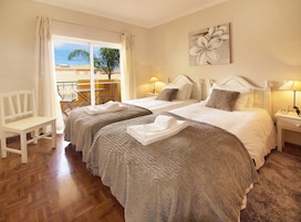 2 habitaciones, caja de seguridad en la habitación y cunas gratuitas